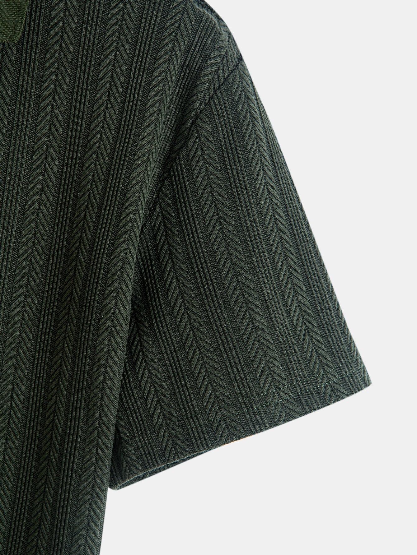 Mason™ | Textured Zipper Polo